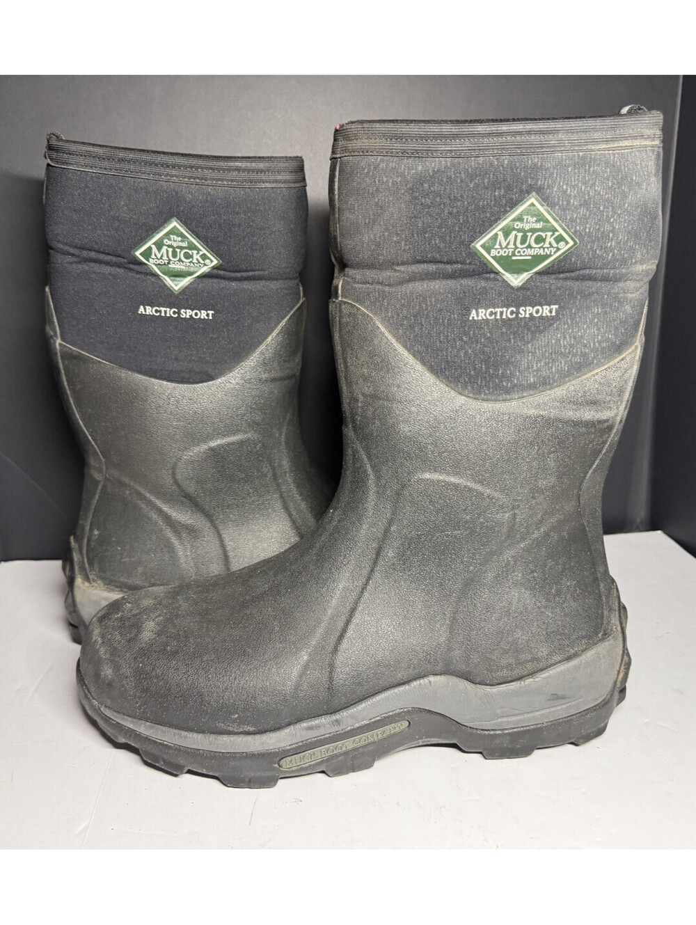 Muck Boot Arctic Sport Tall Hunting Boots Men's Black Waterproof Men 11 Wmn 12